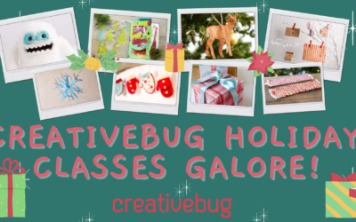 Creativebug Holiday Classes Galore