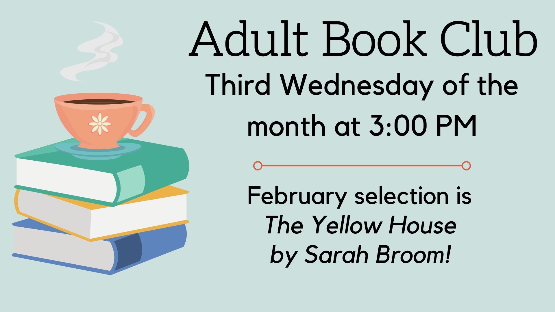 Adult Book Club February