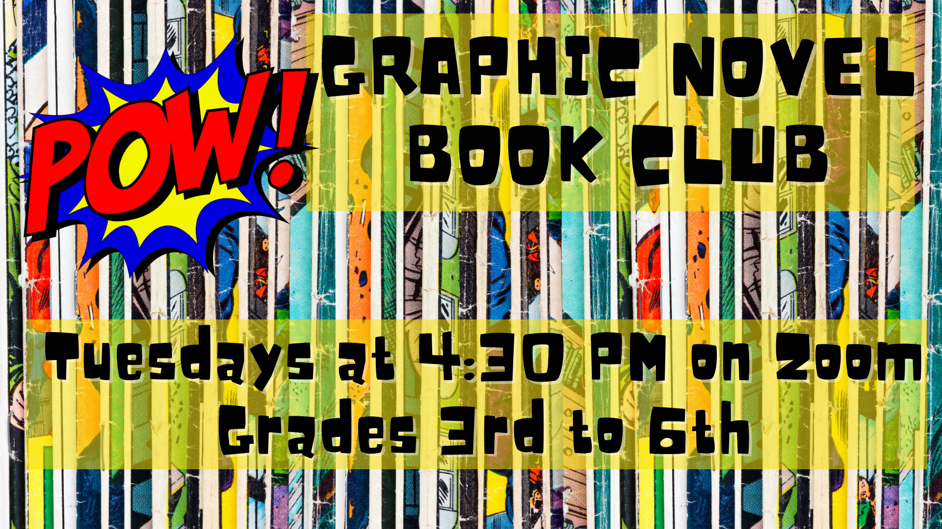 Graphic Novel book club