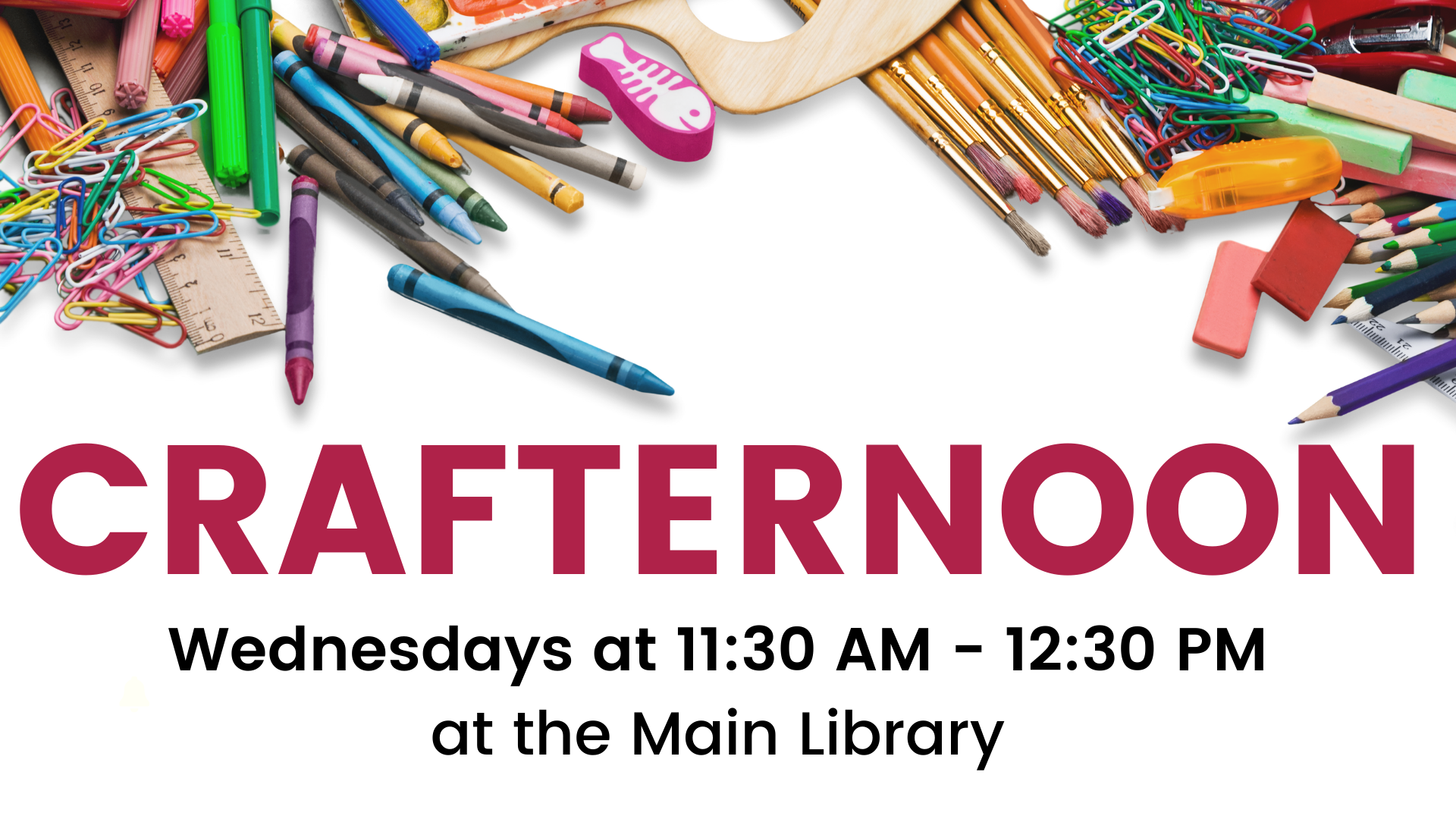 Crafternoon - Main Library