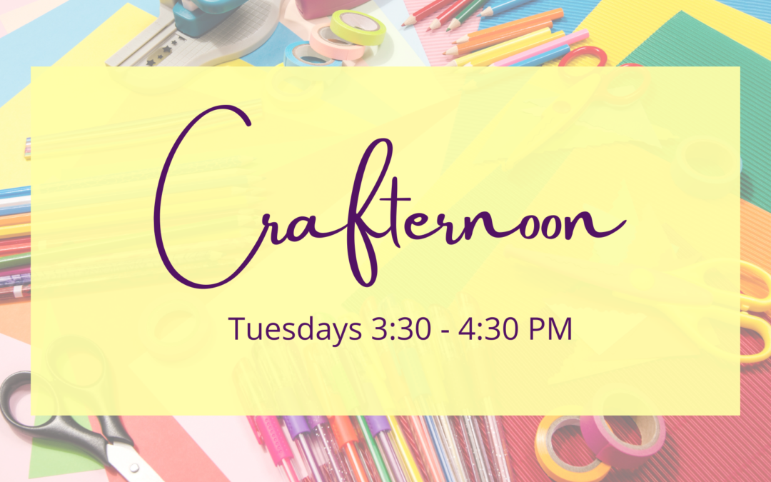Kids Crafternoon – Main and Kennedy Branches