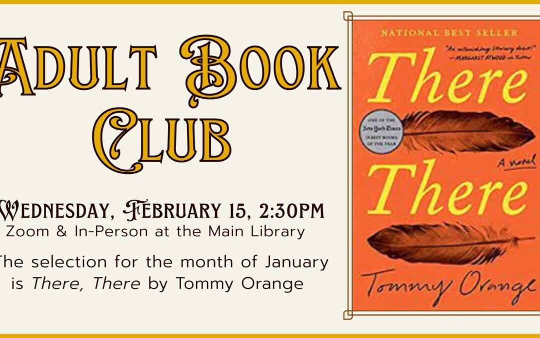 February Adult Book Club