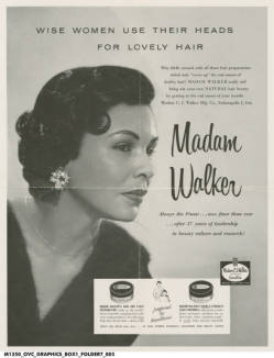 Ad for Madam Walker product